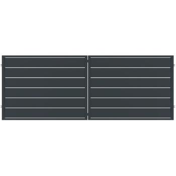 Kapu Novara 400x150 ZN RAL7024 mat