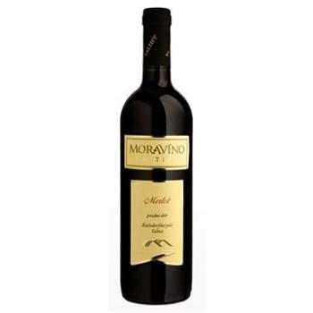 MORAVÍNO VALTICE Merlot pozdní sběr 2020 0,75l (8594011801159)