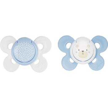 Chicco Physio Comfort 0-6m dudlík Boy-Bear/Dots 2 ks