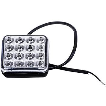 ACI Zadní mlhovka LED čtverec 68x78x40 mm (montáž na 2 šrouby, kabel 0,5 m) 12-36V (9907581)