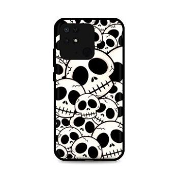 TopQ Kryt LUXURY Xiaomi Redmi 10C pevný Skulls 76214 (Sun-76214)