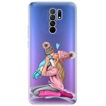 iSaprio Kissing Mom - Blond and Boy pro Xiaomi Redmi 9 (kmbloboy-TPU3-Rmi9)