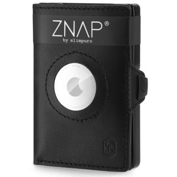 Slimpuro ZNAP Airtag Wallet, 12 kariet, priehradka na mince, 8,9 x 1,8 x 6,3 cm (Š x V x H), ochrana RFID