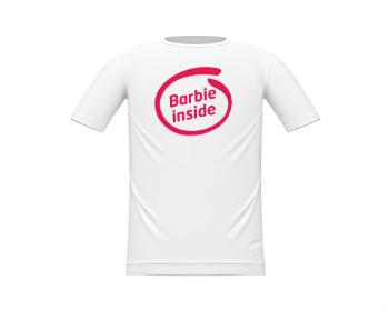 Dětské tričko Barbie inside