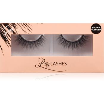 Lilly Lashes Everyday Faux Mink Brown Blended umělé řasy typ Undressed 1 pár