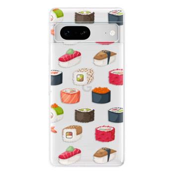 Odolné silikonové pouzdro iSaprio - Sushi Pattern - Google Pixel 7 5G