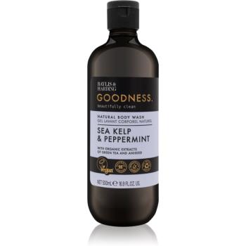 Baylis & Harding Goodness Sea Kelp & Peppermint sprchový gel s výtažky z mořských řas 500 ml