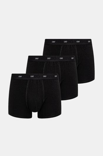 Boxerky CR7 Cristiano Ronaldo pánské, černá barva