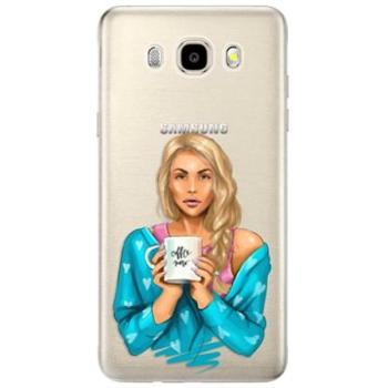 iSaprio Coffe Now - Blond pro Samsung Galaxy J5 (2016) (cofnoblo-TPU2_J5-2016)