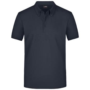 James & Nicholson Elegantní pánská polokošile JN964 - Tmavě modrá | XL