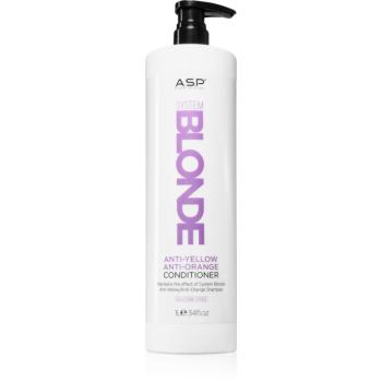 ASP System Blonde Anti-Yellow kondicionér pro blond a šedivé vlasy 1000 ml