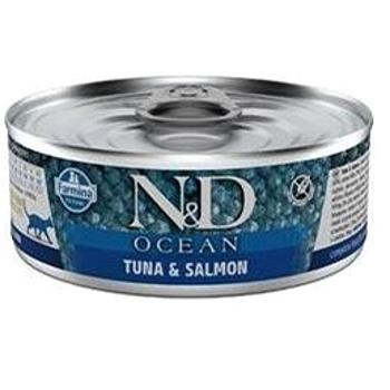 N&D Cat Ocean adult Tuna & Salmon 70 g (8606014102031)