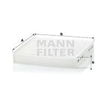 MANN-FILTER CU1827 pro vozy DAIHATSU;FIAT;SUBARU;SUZUKI;TOYOTA (CU1827)