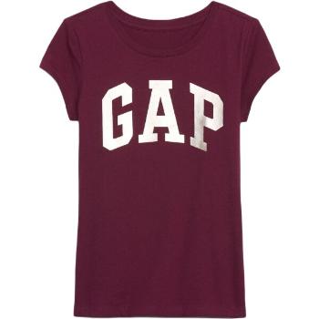 GAP LOGO Dívčí tričko, vínová, velikost