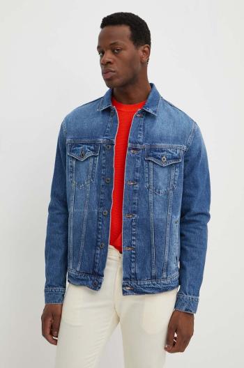 Džínová bunda Pepe Jeans REGULAR JACKET pánská, přechodná, PM402715HW3