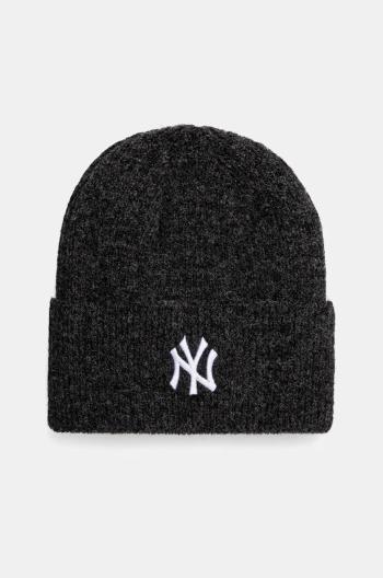 Čepice z vlněné směsi New Era NEW YORK YANKEES šedá barva, 60565262