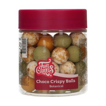 Cakesupplies Čokoládové kuličky Crispy Balls - Botanical 130g