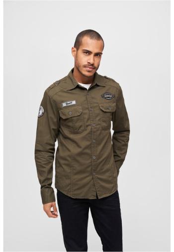 Brandit Luis Vintageshirt olive - 3XL