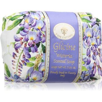 Saponificio Artigianale Fiorentino Wisteria Scented Soap přírodní tuhé mýdlo 200 g