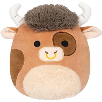 Squishmallows Hnědý strakatý býk - Shep, 30 cm (196566164055)