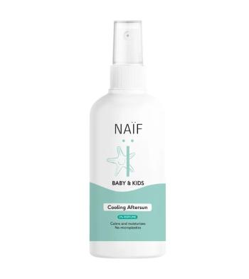 NAÏF Dětský sprej po opalování bez parfemace Baby & Kids (Cooling Aftersun 0% Parfume) 175 ml