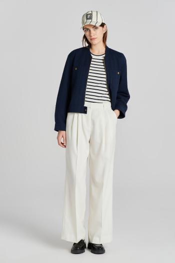 SAKO GANT SHORT BLAZER JACKET EVENING BLUE