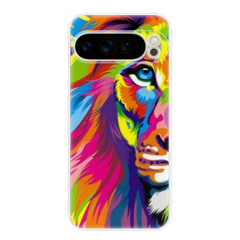 Odolné silikonové pouzdro iSaprio - Rainbow Lion - Google Pixel 9 Pro XL