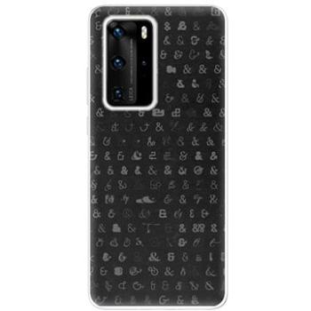 iSaprio Ampersand 01 pro Huawei P40 Pro (amp01-TPU3_P40pro)