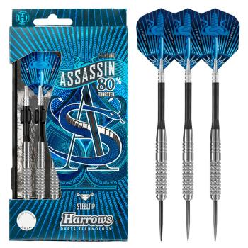 Dart szett Harrows steel 25g Assassin, 80%