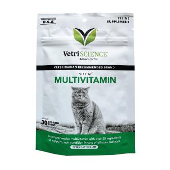 VetriScience Nu Cat Multivitamin 30 ks