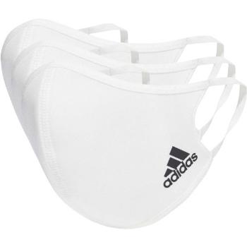 adidas FACE COVER Rouška, bílá, velikost