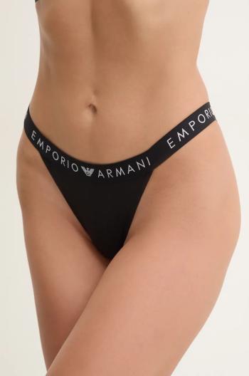 Kalhotky brazilky Emporio Armani Underwear černá barva, 164867 4F227