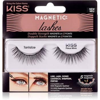 KISS Magnetic Lashes řasy pro aplikaci na magnetickou linku 04 Tantalize 1 pár