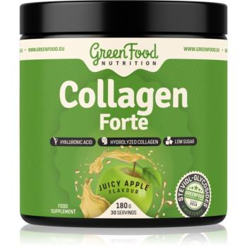 GreenFood Nutrition Nutrition Collagen Forte kolagen příchuť Juicy Apple 180 g