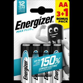 Energizer MAX Plus Tužka AA 3+1 zdarma