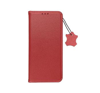 Smart Pro bőr flip tok Xiaomi Redmi Note 13 5G , bordó