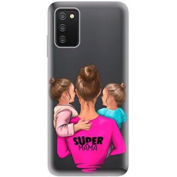 iSaprio Super Mama pro Two Girls pro Samsung Galaxy A03s (smtwgir-TPU3-A03s)