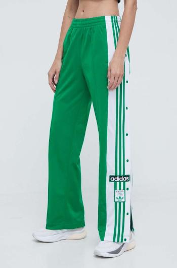 Tepláky adidas Originals Adibreak Pant zelená barva, vzorované, IP0616