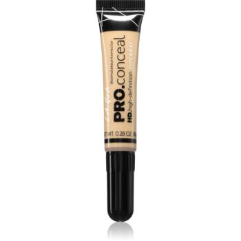 L.A. Girl Cosmetics HD Pro. Conceal tekutý korektor odstín Light Yellow 8 g
