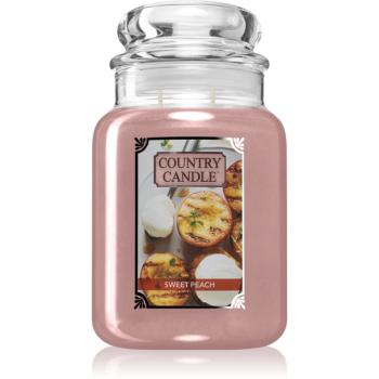 Country Candle Sweet Peach vonná svíčka 680 g