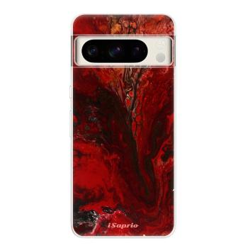 Odolné silikonové pouzdro iSaprio - RedMarble 17 - Google Pixel 8 Pro