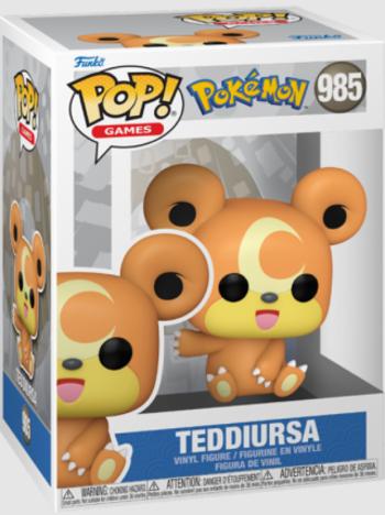 Funko POP Games: Pokemon - Teddiursa (EMEA)