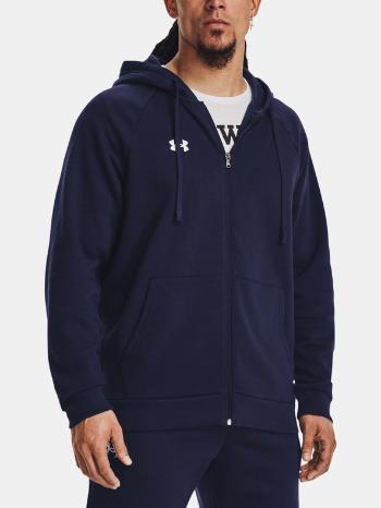 Under Armour UA Rival Fleece FZ Hoodie Mikina Modrá