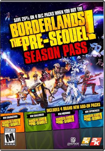 Videójáték kiegészítő Borderlands The Pre-Sequel Season Pass