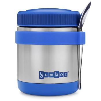 Obědový box ZUPPA 415 ml, modrá, nerezová ocel, Yumbox