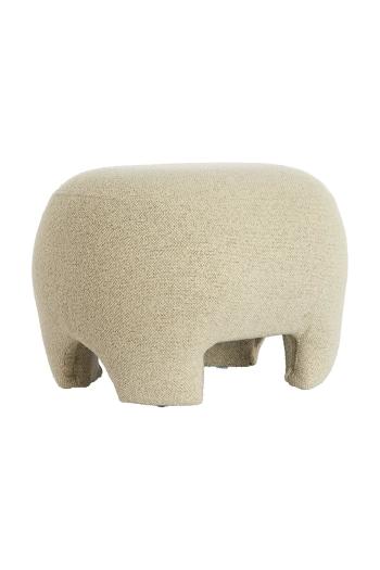 Light & Living puff Zenica 53 x 41 x 38 cm bézs