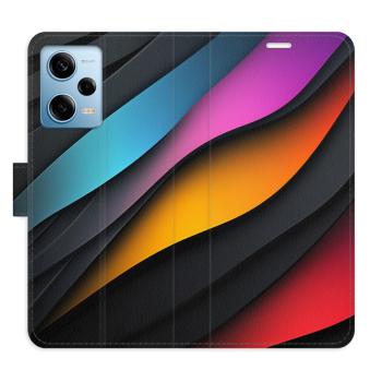 Flipové pouzdro iSaprio - Color Waves - Xiaomi Redmi Note 12 Pro 5G / Poco X5 Pro 5G