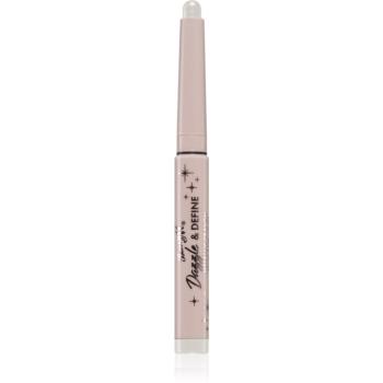 Barry M Dazzle & Define Metallic Crayon oční stíny v tužce odstín White 1,4 g