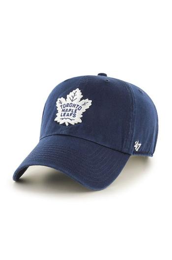 Čepice 47brand NHL Toronto Maple Leafs tmavomodrá barva, s aplikací, H-RGW18GWS-NYB