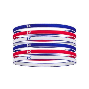 Under Armour UA Mini Headbands (6pk)-BLU OSFA